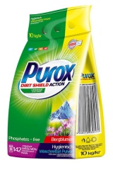 PUROX Proszek do prania 10kg/142 prania Uniwersal