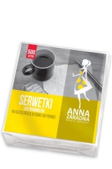 Anna Zaradna SERWETKI  Gastronomiczne 15x15 A'500...