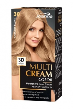 Zdjęcie 1 JOANNA Farba do włosów MULTI CREAM 30 Karmelowy blond
