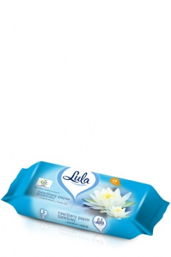 Zdjęcie 1 LULA Papier toaletowy nawilżany z ekstraktem z białej lilii 40szt. /12/