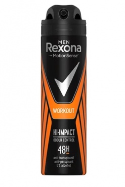 Zdjęcie 1 REXONA Dezodorant MĘSKI spray 150ml Workout