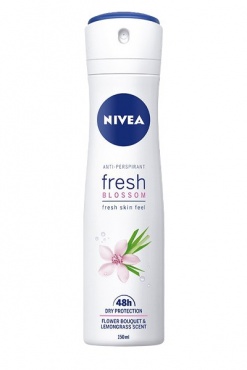 Zdjęcie 1 NIVEA Dezodorant DAMSKI Spray 150ml Fresh Blossom Flower & Lemongrass