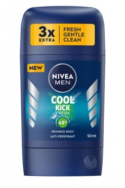 Zdjęcie 1 NIVEA Dezodorant MĘSKI w sztyfcie 50ml Fresh Kick