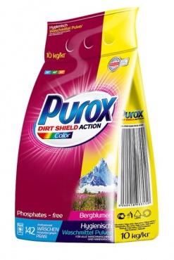 Zdjęcie 1 PUROX Proszek do prania 10kg/142 prania Kolor
