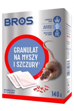 Zdjęcie 1 BROS Granulat na Myszy i Szczury 140G /12/
