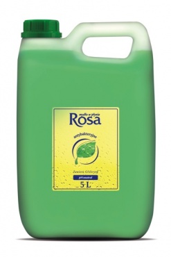 Zdjęcie 1 ROSA Mydło w płynie 5L Antybakteryjne PE Zielone Jabłuszko