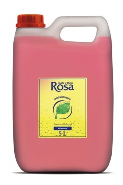 Zdjęcie 1 ROSA Mydło w płynie 5L Antybakteryjne PE Różowe Magnolia