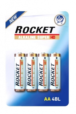 Zdjęcie 1 ROCKET Bateria Alkaliczna LR-6 HD 4szt  /10/
