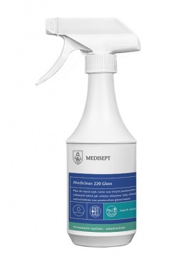 Zdjęcie 1 MEDICLEAN MC-220 Preparat do mycia szyb 500ml. Spray/12/