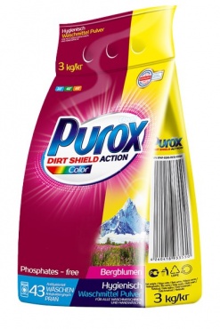 Zdjęcie 1 PUROX Proszek do prania 3KG Kolor