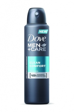 Zdjęcie 1 DOVE Dezodorant MĘSKI 150ml Clean Comfort