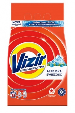 Zdjęcie 1 VIZIR Proszek do prania 1,925KG/35 prań Alpine Fresh