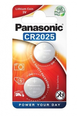 Zdjęcie 1 PANASONIC Bateria CR-2025EP 2szt. /12/
