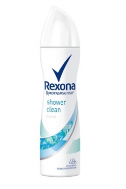 Zdjęcie 1 REXONA Dezodorant DAMSKI 150ml Shower Clean