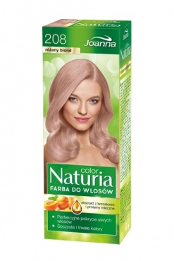 Zdjęcie 1 JOANNA Farba do włosów NATURIA 208 Różany Blond