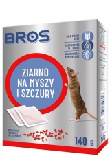 BROS Ziarno na Myszy i szczury 140G /12/