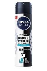 NIVEA Dezodorant MĘSKI Spray 150ml Invisible Black...