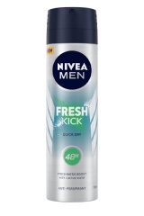 NIVEA Dezodorant MĘSKI Spray 150ml Fresh Kick