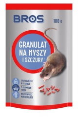 BROS Granulat na Myszy i Szczury 100G doypack /15/
