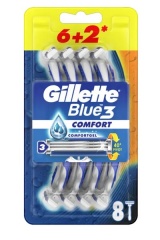 GILLETTE Golarka Jednorazowa BLUE 3  A 6+2 Comfort...