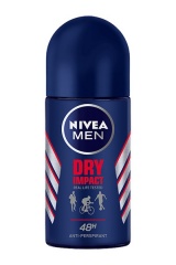 NIVEA Dezodorant MĘSKI Roll-On 50ml Dry Impact