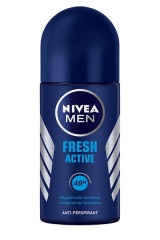 NIVEA Dezodorant MĘSKI Roll-On 50ml Fresh Active
