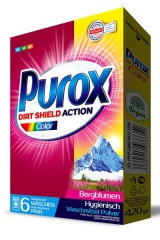 PUROX Proszek do prania 490g/7 prań Color