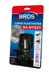 BROS Łapka na Myszy Plastikowa /50/