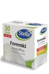 STELLA Foremki na Muffiny 30szt BOX  /24/