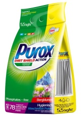 PUROX Proszek do prania 5,5kg/78 prań Uniwersal