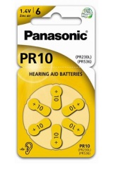 PANASONIC Bateria PR 230HEP/6H PR10 6szt  /10/